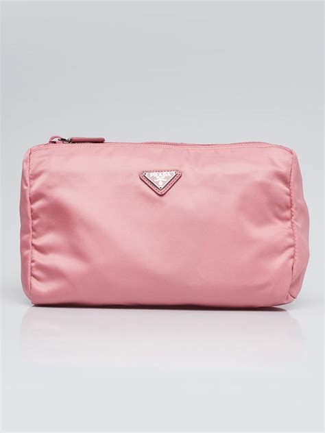 prada pink makeup bag|prada nylon makeup bag.